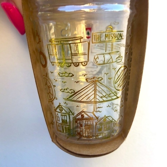 Starbucks San Francisco Ornament glass cup Green Ribbon “Been There Series” - Picture 5 of 9